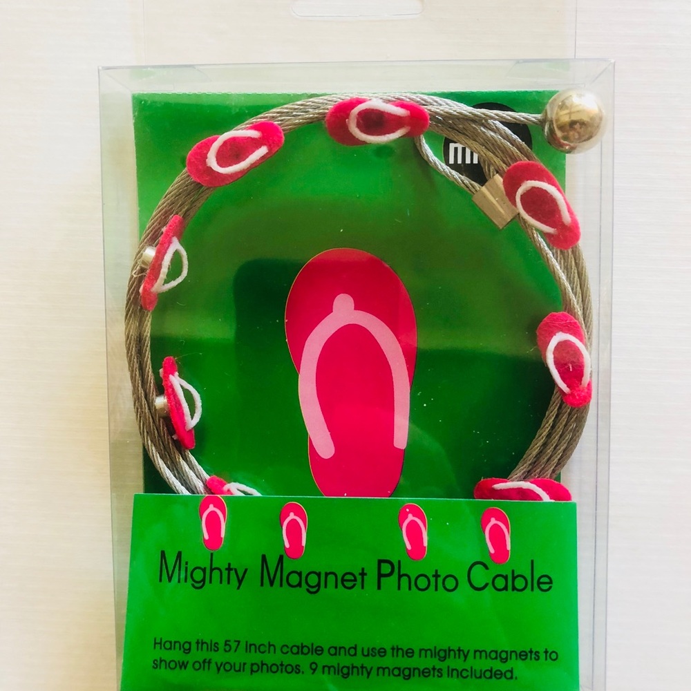 Mushi Mighty Magnet Photo Cable, 57 inch, NEW